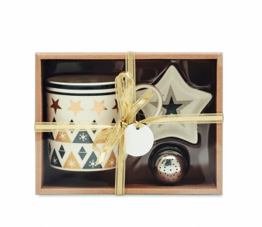 Logotrade promotional product image of: Mug mini plate filter in box